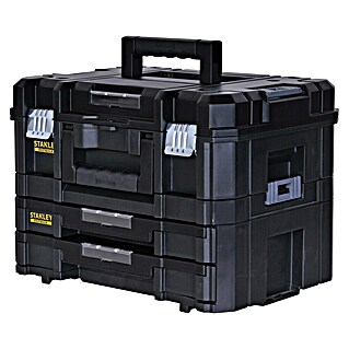 Stanley TSTAK Gereedschapskist groot met 2 schuifladen (33,17 x 44 x 32,16 cm)