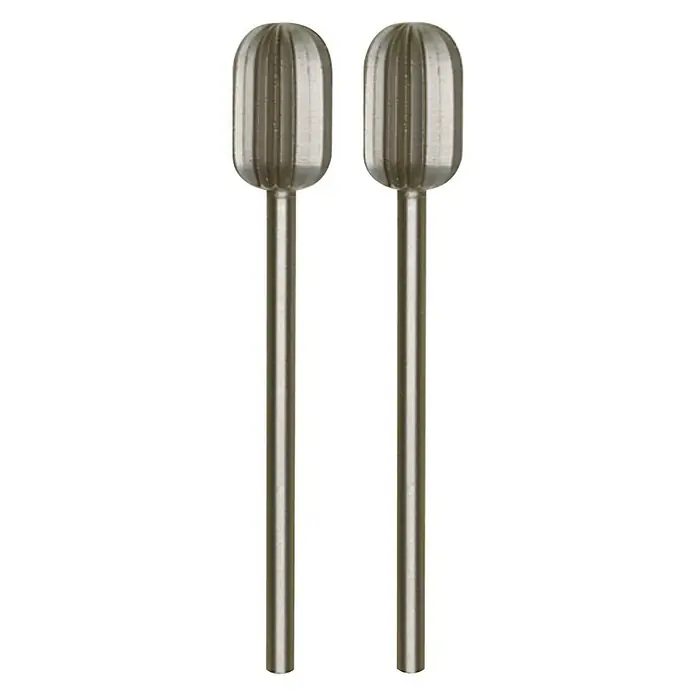 Proxxon Fräser No 28726 - Durchmesser Kopf: 8 mm, 2 Stk. - Zwei zylindrische Fräser mit Rillen, ideal für präzise Schleifarbeiten an verschiedenen Materialien. Hochwertige Verarbeitung für lange Lebensdauer.