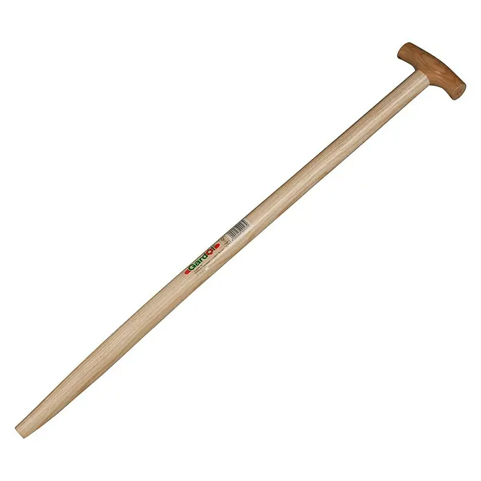 Gardol Spatenstiel - 88 cm, Esche - Ein Holzhackstiel mit T-Griff für den sicheren Halt beim Arbeiten im Garten oder beim Holzhacken. Das Werkzeug ist robust und langlebig.