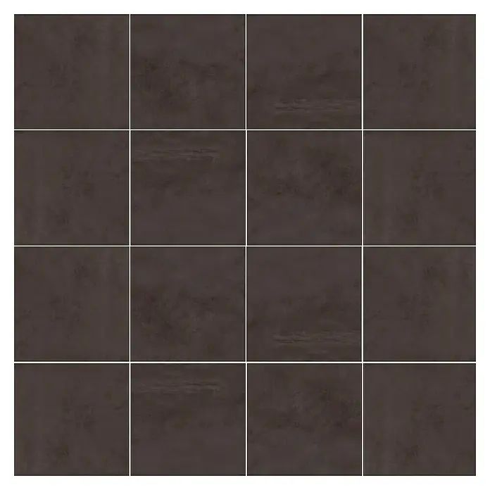 Terrassenfliese Modena - 60 x 60 x 2 cm, Chocolate/Braun, Matt - Elegante dunkle Bodenfliesen, die ein modernes und stilvolles Ambiente schaffen. Perfekt für zeitgemäße Innenräume.