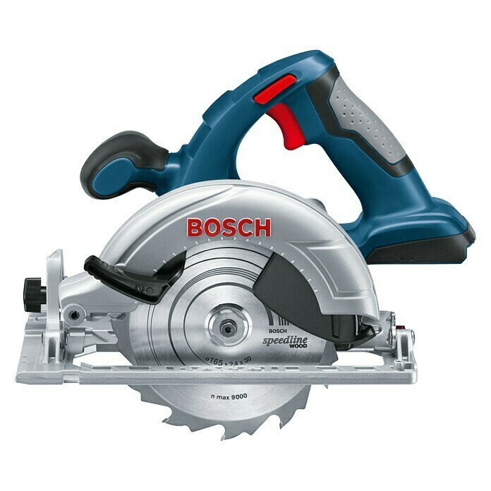 Bosch Professional Akku-Handkreissäge GKS 18 V-LI (18 V, Li-Ionen, Ohne Akku, Sägeblatt: Ø 165 mm, 3.900 U/min)
