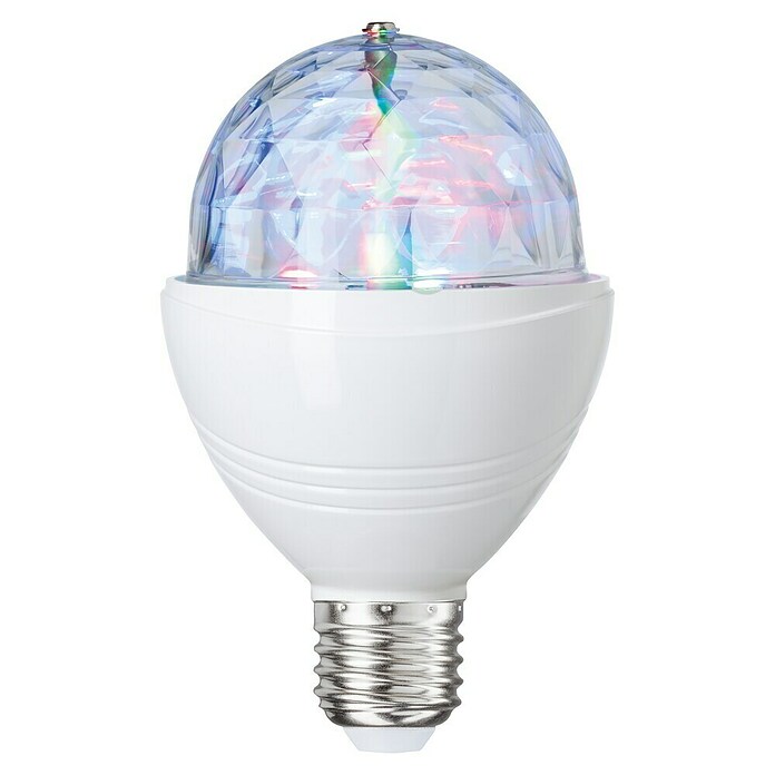 Ledlamp Discobal (3 W, E27, RGB-led)