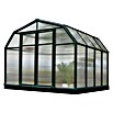 Rion Invernadero (2,66 x 2,64 x 2,08 m, Acristalamiento: Policarbonato, Espesor de pared: 6 mm, Verde)