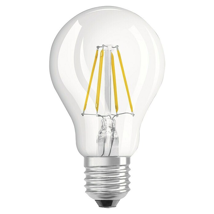 Voltolux LED svetlobni vir v obliki žarnice E27 prozorna  (E27, Ni mogoče zatemniti, Toplo bela, 470 lm, 4 W) | LED luči | Svetlila | Elektro in svetila | Izdelki | BAUHAUS
