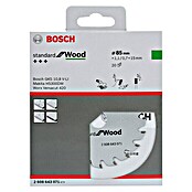 Bosch Professional Disco de sierra Optiline Wood (Diámetro: 85 mm, Número de dientes: 20 dientes, Apto para: Sierra circular manual profesional Bosch Mini GKS 10,8)