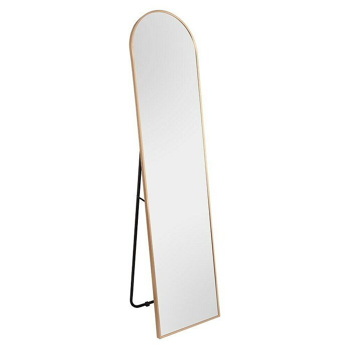 Standspiegel Elina (40 x 160 cm, Gold) | BAUHAUS