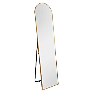 Standspiegel Elina (40 x 160 cm, Gold)