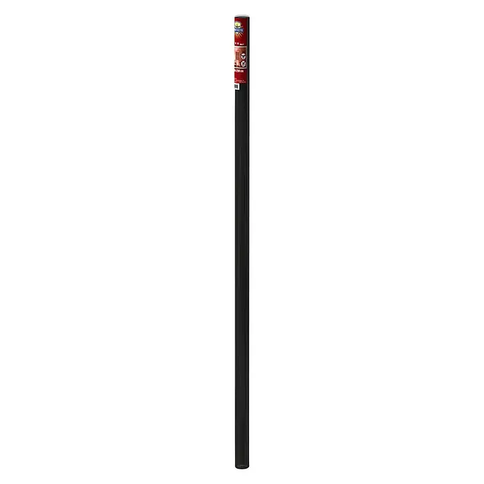 Easy Life Fiberglasrolle - L x B: 150 x 250 cm, Anthrazit - Ein gerolltes Insektenschutzgitter in Schwarz mit roter Banderole am oberen Ende. Optimaler Schutz vor Insekten für Fenster und Türen.