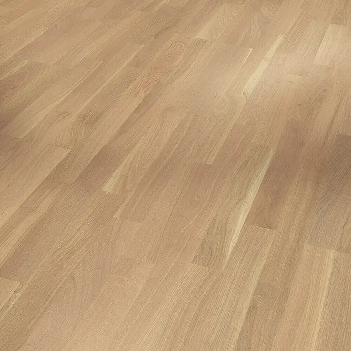 Parador Parkett Classic 3060 - Living Eiche I, Schiffsboden, 2.200 x 185 x 13 mm - Helles, geöltes Parkett mit sichtbarer Holzstruktur und natürlicher Maserung, ideal für ein warmes, einladendes Ambiente.