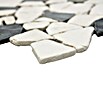 Mosaikfliese Mix CIOT 30/110 (30,5 x 30,5 cm, Weiß/Schwarz, Matt)