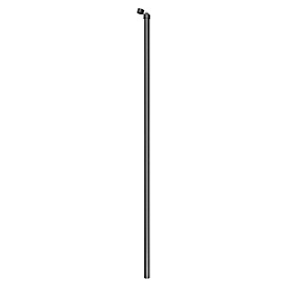 Alberts Zaunstrebe (Länge: 150 cm, Durchmesser: 34 mm, Anthrazit)