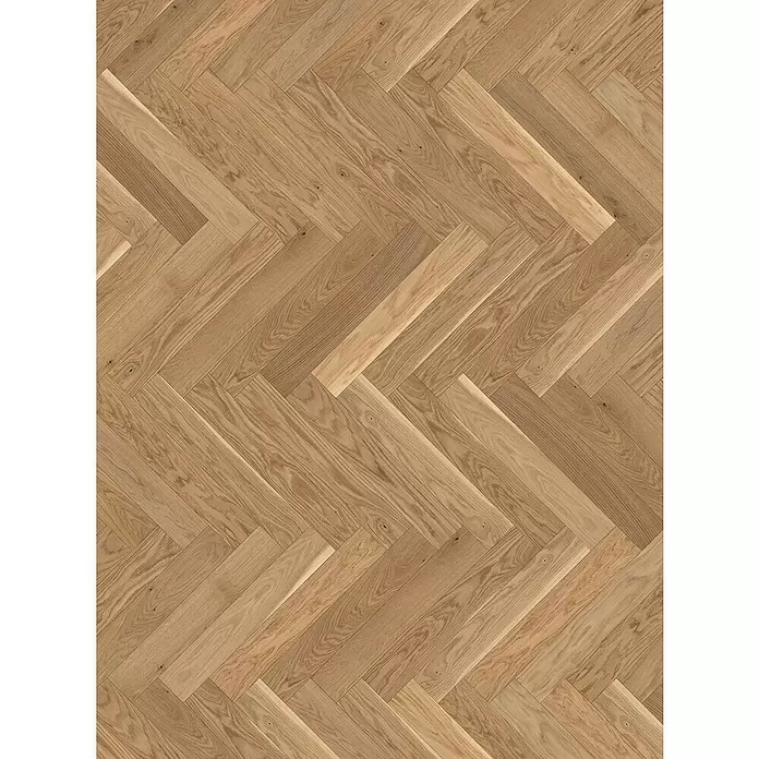 Parador Parkett Trendtime 3 - Eiche cream, Fischgrät, 570 x 95 x 10,5 mm - Heller Fischgrätparkettboden aus Naturholz.