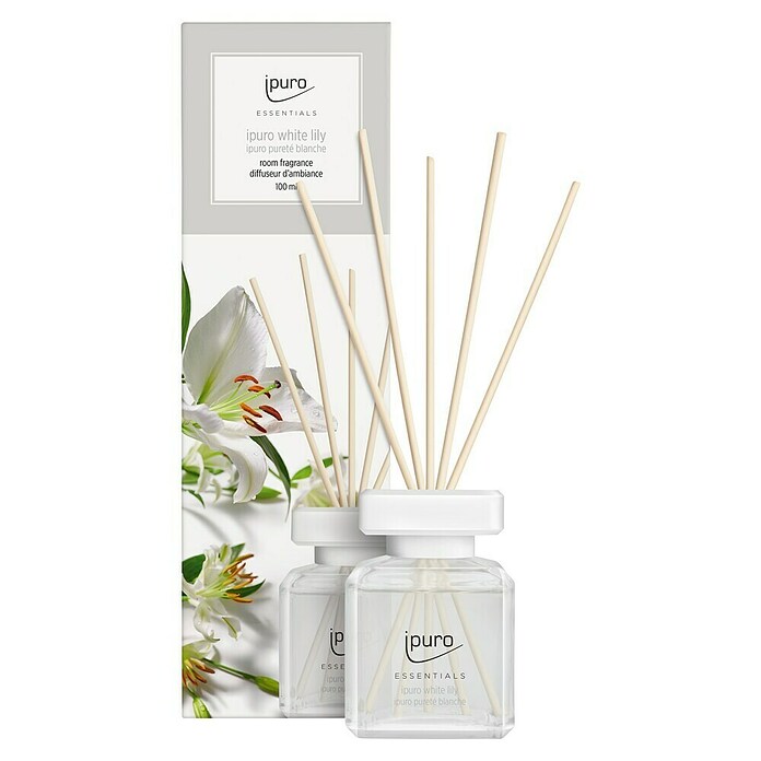 Ipuro Essentials Raumduft (White Lily, 100 ml) | BAUHAUS
