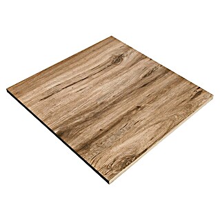 Terasna ploščica Strobus (60 x 60 x 2 cm, Oak/Rjava, Mat)