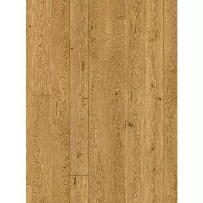 Parador Parkett Classic 3060 - Eiche Soave natur, Landhausdiele, 2.200 x 185 x 13 mm - Heller Eichenholzboden mit deutlichen Dielen, natürlicher Maserung und charakteristischen Ästen.