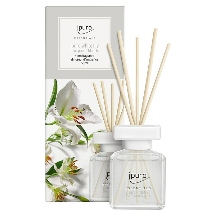 Ipuro Essentials Raumduft (White Lily, 50 ml) | BAUHAUS