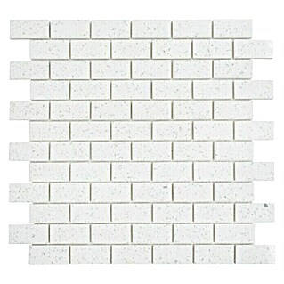 Mozaïektegel Brick Artifical XCM ASMB1 (30 x 30 cm, Wit, Glanzend)