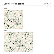 Panel salpicadero de cocina Eucalipto (L x An: 90 x 60 cm) | BAUHAUS