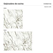 Panel salpicadero de cocina Marble (L x An: 60 x 60 cm, Café) | BAUHAUS