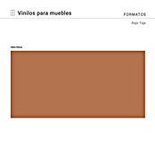 Vinilo de pared autoadhesivo Teja (Rojo teja, 200 x 100 cm) | BAUHAUS