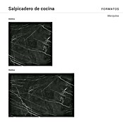 Panel salpicadero de cocina Marquina (L x An: 60 x 60 cm) | BAUHAUS