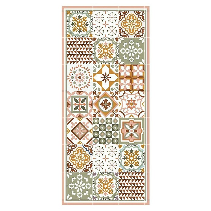 Alfombra de vinilo Carmina (Terracota, 110 x 48 cm, PVC) | BAUHAUS