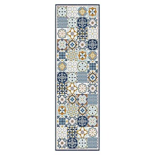Alfombra de vinilo Carmina (Azul, 200 x 60 cm, PVC)