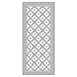 Alfombra de vinilo Buzz (Gris, 110 x 48 cm, PVC)