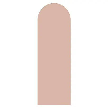 Vinilo de pared autoadhesivo Arco Rosa Empolvado