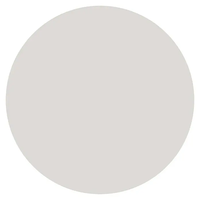 Vinilo de pared Círculo - Gris neutro, Plástico - Un círculo gris claro sólido y sencillo, perfecto para una variedad de propósitos de diseño y fondos.