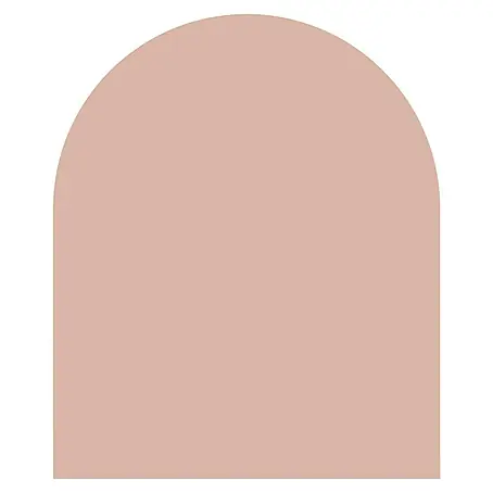 Vinilo de pared autoadhesivo Arco Rosa Empolvado