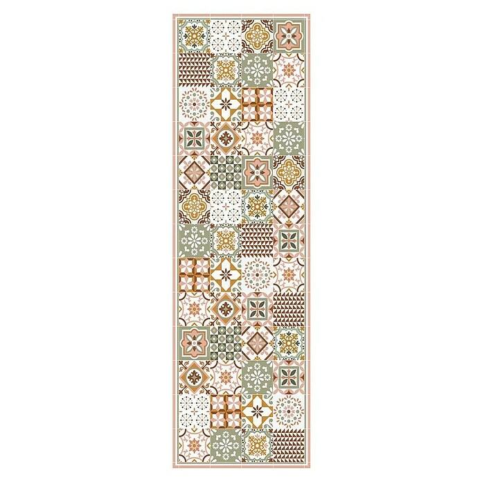 Alfombra de vinilo Carmina (Terracota, 200 x 60 cm, PVC) | BAUHAUS