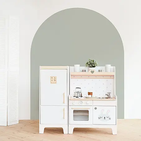 Vinilo de pared autoadhesivo Arco Verde Eucalipto