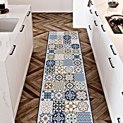 Alfombra de vinilo Carmina (Azul, 200 x 60 cm, PVC) | BAUHAUS