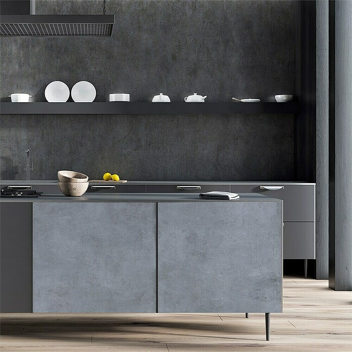 Vinilo de pared autoadhesivo Bruma cold (Cemento, 200 x 100 cm) | BAUHAUS
