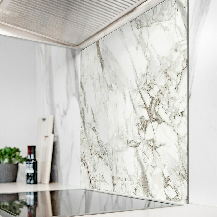 Panel salpicadero de cocina Marble (L x An: 60 x 60 cm, Café) | BAUHAUS