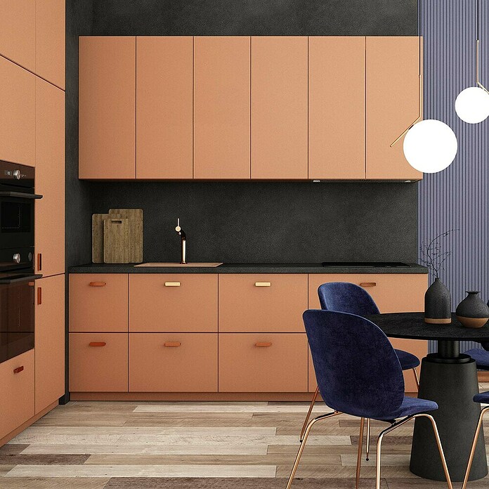 Vinilo de pared autoadhesivo Teja (Rojo teja, 200 x 100 cm) | BAUHAUS