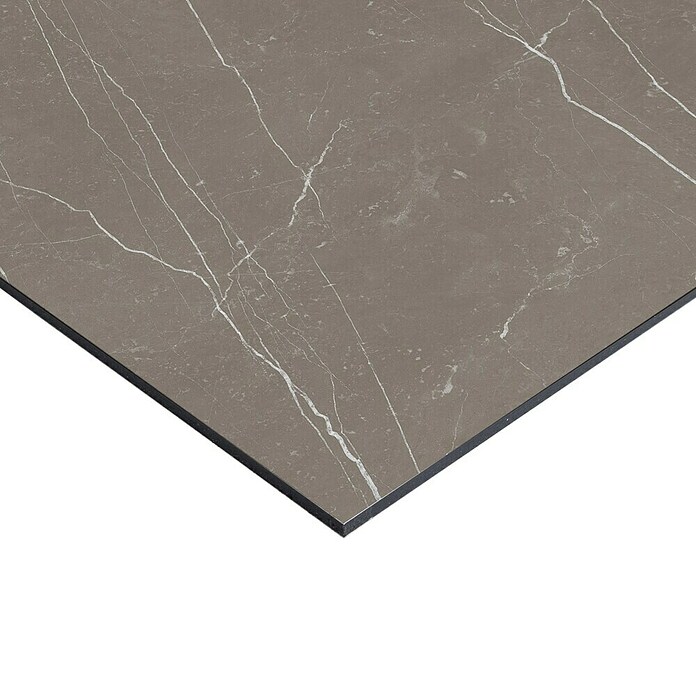 Panel salpicadero de cocina Marble (L x An: 90 x 60 cm, Taupe) | BAUHAUS