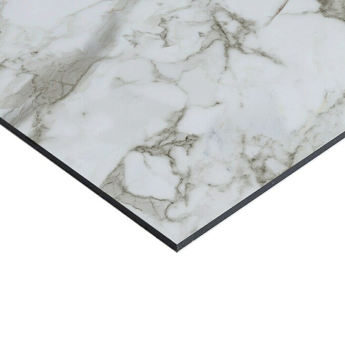 Panel salpicadero de cocina Marble (L x An: 60 x 60 cm, Café) | BAUHAUS