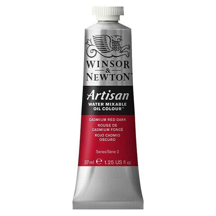 Winsor & Newton Artisan ÖlfarbeKadmiumrot dunkel, 37 ml, Tube Front View