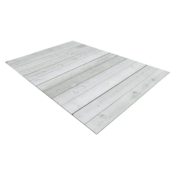 Panel de pared salpicadero de cocina Wood - L x An: 90 x 60 cm - Esta foto muestra un panel de madera blanco claro, perfecto para fotografía de productos o como fondo decorativo. La textura de la madera es visible.