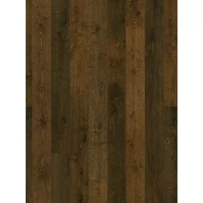 Parador Parkett Classic 3060 - Eiche Brunello braun, Landhausdiele, 2.200 x 185 x 13 mm - Dunkelbrauner Holz-Dielenboden mit natürlicher Maserung.