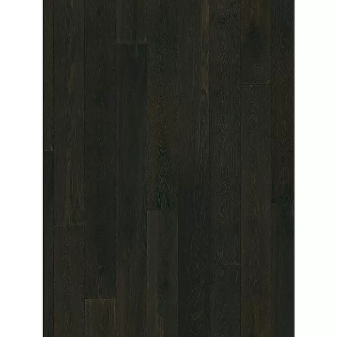 Parador Parkett Classic 3060 - Eiche Pinot schwarz, Landhausdiele, 2.200 x 185 x 13 mm - Dunkelbraune Holzfußbodenbretter mit ausgeprägter natürlicher Maserung.