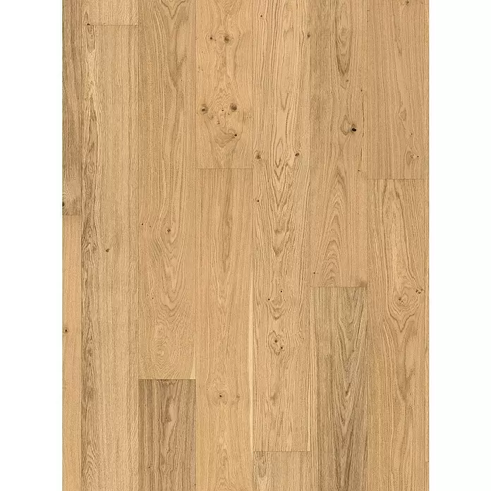 Parador Parkett Classic 3025 - Eiche Soft Struktur, Landhausdiele, 2.380 x 233 x 13 mm - Helles Eichenholzparkett mit natürlicher Maserung und Ästen. Vertikale Dielen.