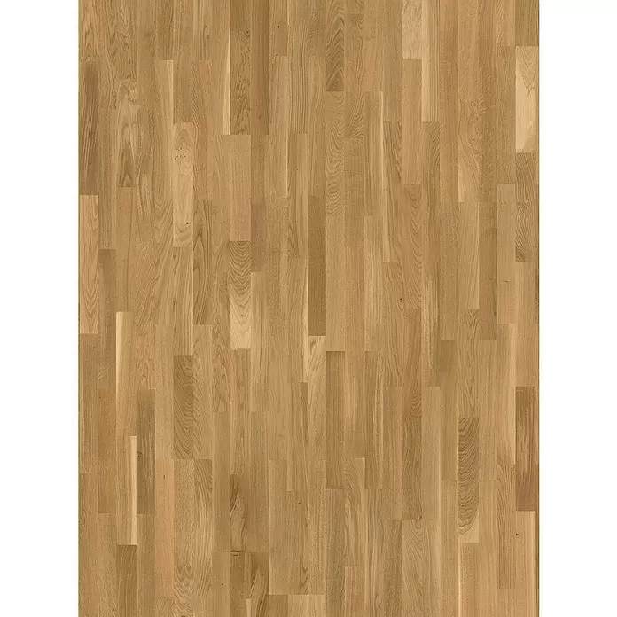 Parador Parkett Basic 11.5 - Rustikal Eiche, Schiffsboden, 2.200 x 185 x 11,5 mm - Helles, naturbelassenes Holzparkett mit variiertem Dielenmuster.