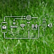 Muvit Programador de riego Smart Bluetooth Mesh (Grifo de agua G 3/4 (26,5 mm)/G 1 (33,3 mm)) | BAUHAUS