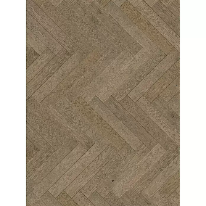 Parador Parkett Trendtime 3 - Eiche Chalet grau, Fischgrät, 570 x 95 x 13 mm - Fischgrätparkett aus Holz in natürlichen hellbraunen Tönen.