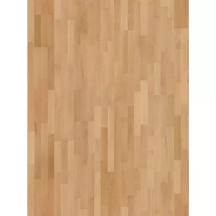 Parador Parkett Classic 3060 - Natur Buche, Schiffsboden, 2.200 x 185 x 13 mm - Hellbraune Holzoberfläche im Blockparkettmuster.