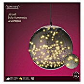 Bola de Navidad LED (Gris, Plástico, Diámetro: 30 cm) | BAUHAUS