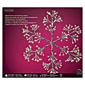 Figura decorativa LED copo de nieve (Para exterior, Metal, Altura: 48 cm) | BAUHAUS